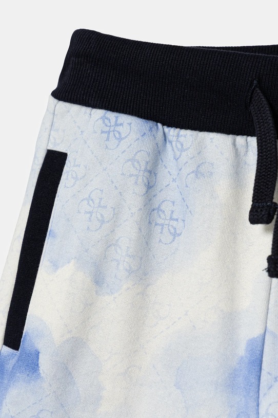 Chłopiec Guess szorty bawełniane dziecięce N6RD00.KA6R4.PPY2 niebieski