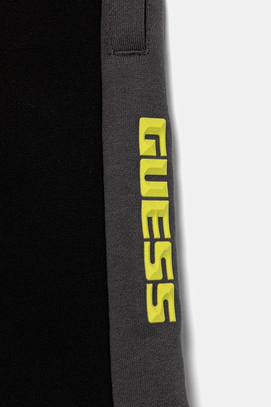 Chłopiec Guess szorty bawełniane dziecięce N6RD01.KA6R4.PPY2 czarny