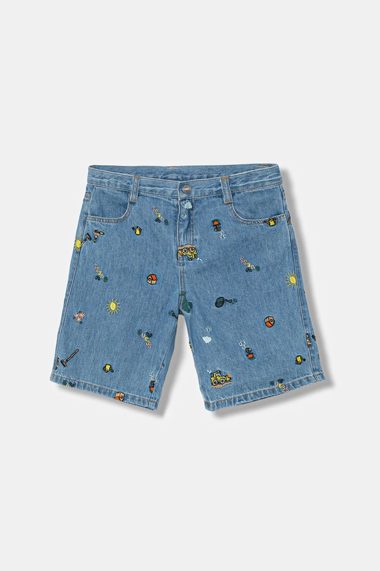 Guess szorty jeansowe dziecięce bawełna niebieski N6RD06.D4EU0.PPY2