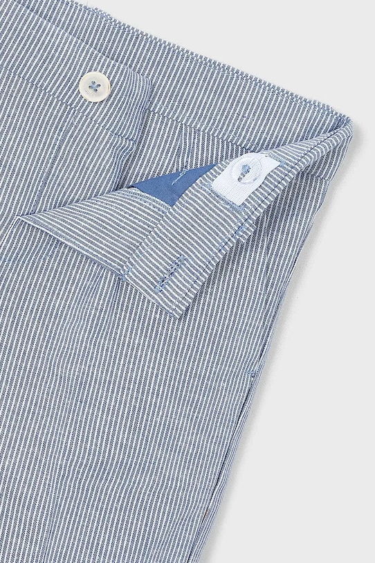 Mayoral szorty z domieszką lnu dziecięce niebieski 3201.5B.Mini.PPY2