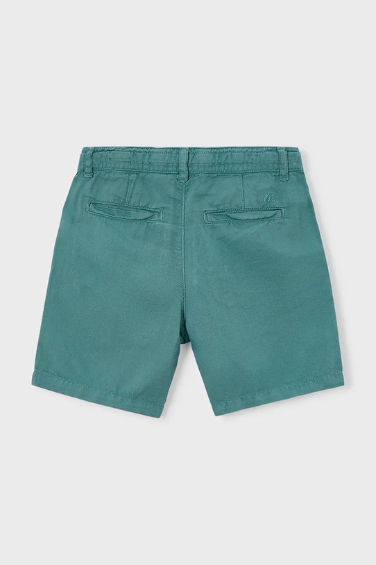 Мальчик Детские шорты с добавлением льна Mayoral 3202.5C.Mini.PPY2 зелёный