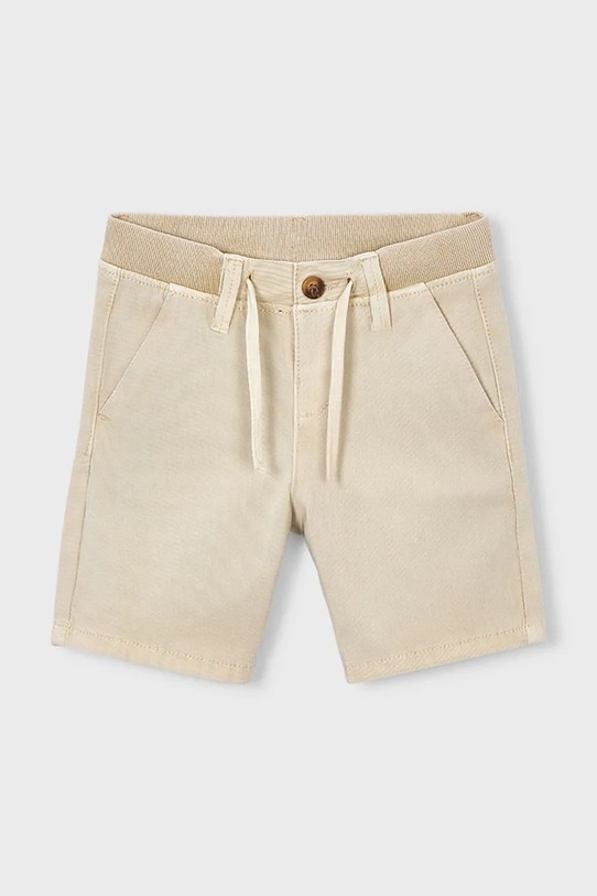 Dječje kratke hlače Mayoral bez uzorka bež 3203.5D.Mini.PPY2