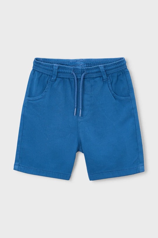 Mayoral szorty dziecięce z elastanem niebieski 3207.5E.Mini.PPY2