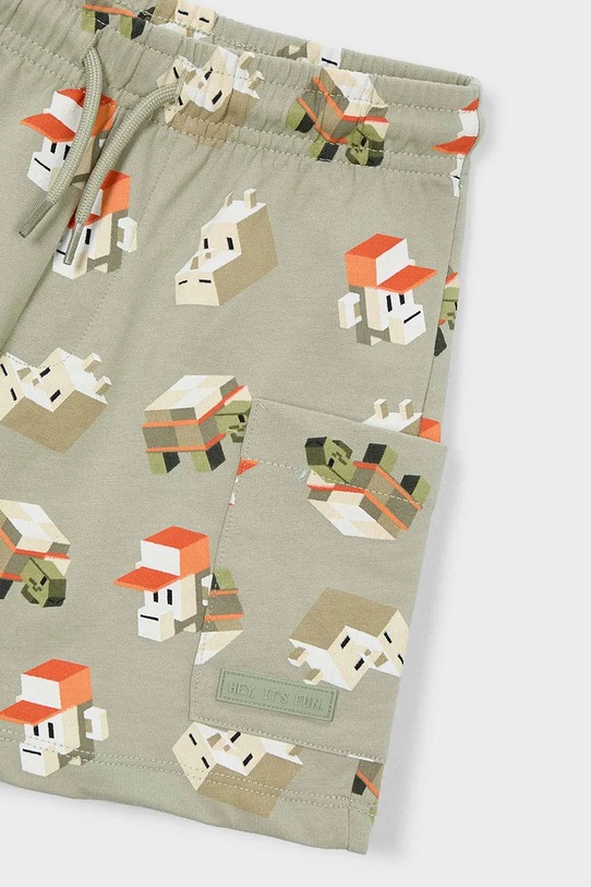 Αγορίστικα Παιδικό βαμβακερό σορτς Mayoral 3211.5H.Mini.PPY2 πράσινο