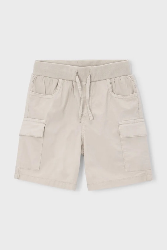Mayoral szorty dziecięce z elastanem beżowy 3214.5J.Mini.PPY2