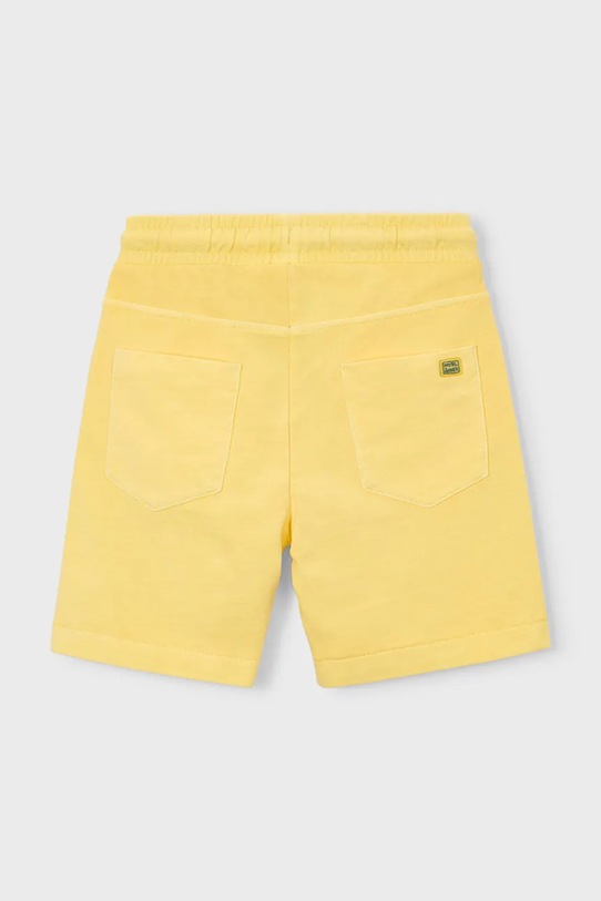 Chłopiec Mayoral szorty bawełniane dziecięce 3215.5J.Mini.PPY2 żółty