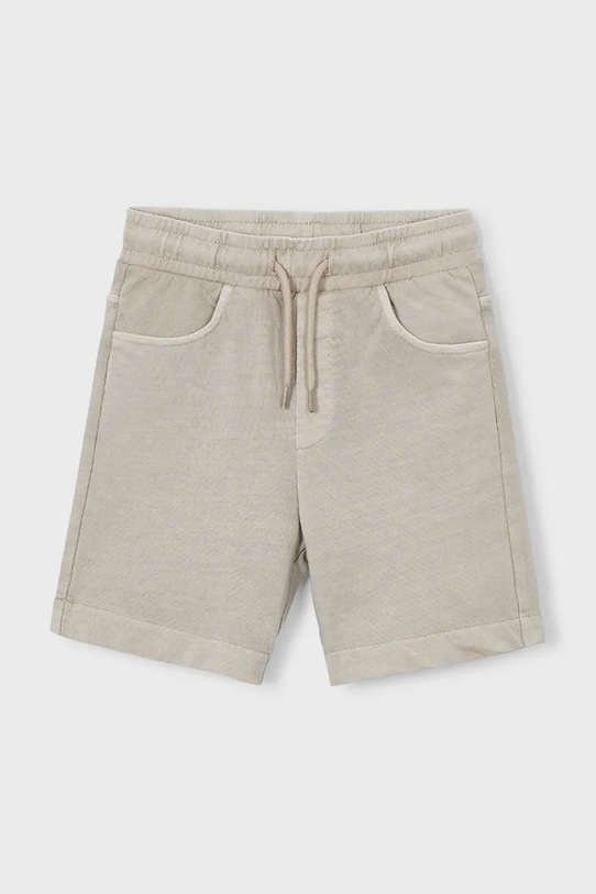 Детские хлопковые шорты Mayoral casual зелёный 3215.5J.Mini.PPY2