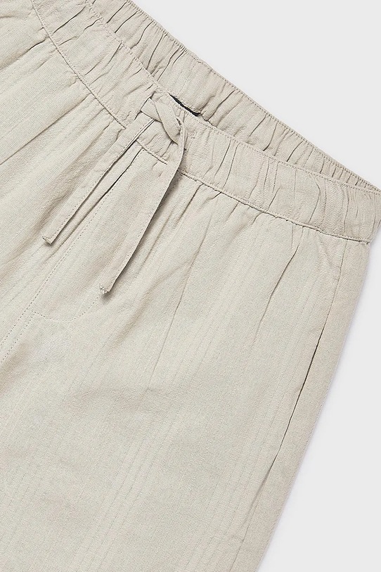 Mayoral szorty bawełniane dziecięce beżowy 6215.7B.Junior.PPY2