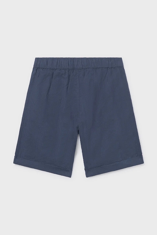 Mayoral szorty bawełniane dziecięce 6215.7B.Junior.PPY2 granatowy SS26