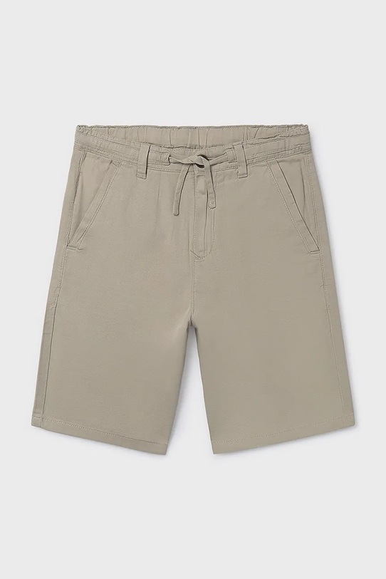 Детские хлопковые шорты Mayoral casual серый 6216.7B.Junior.PPY2