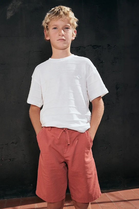 Dječje pamučne kratke hlače Mayoral 6216.7B.Junior.PPY2