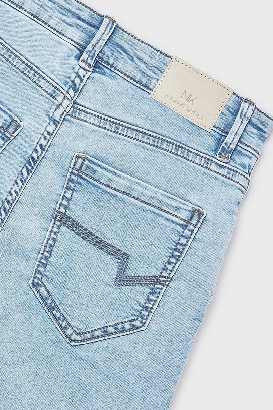 Детские джинсовые шорты Mayoral голубой 6217.7C.Junior.PPY2