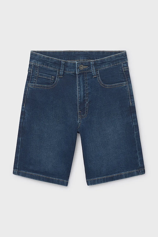 Mayoral szorty jeansowe dziecięce bawełna niebieski 6217.7C.Junior.PPY2