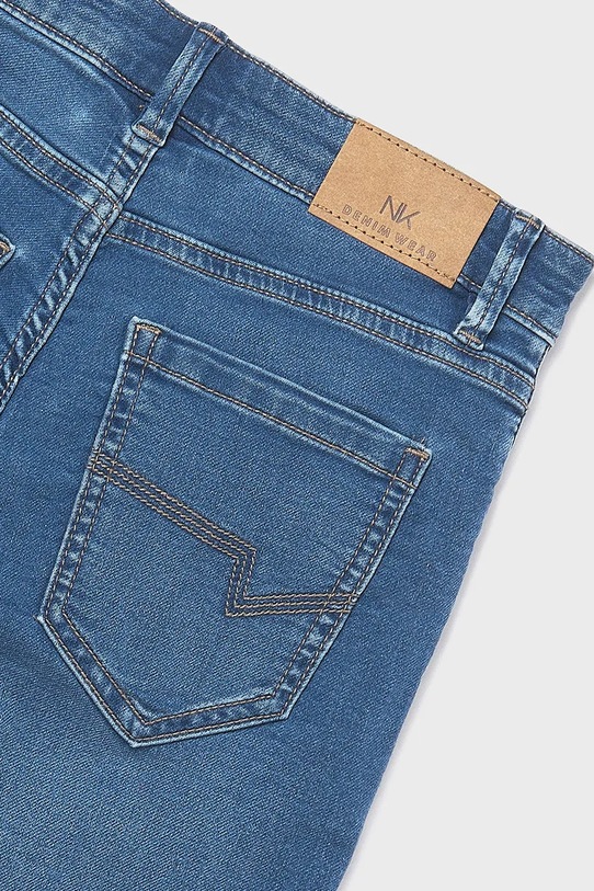 Мальчик Детские джинсовые шорты Mayoral 6217.7C.Junior.PPY2 тёмно-синий