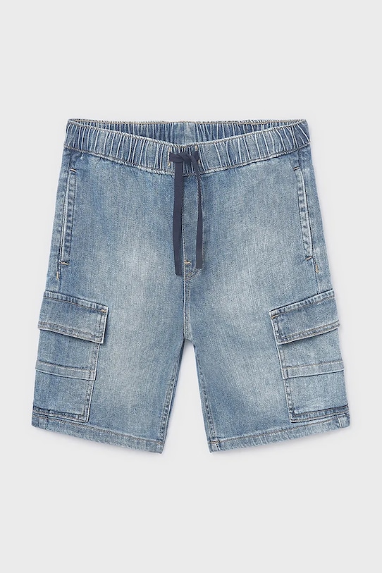 Mayoral szorty jeansowe dziecięce 6218.7C.Junior.PPY2 niebieski SS26