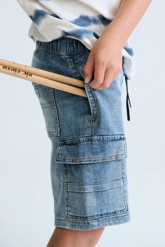 Mayoral szorty jeansowe dziecięce 6218.7C.Junior.PPY2 niebieski