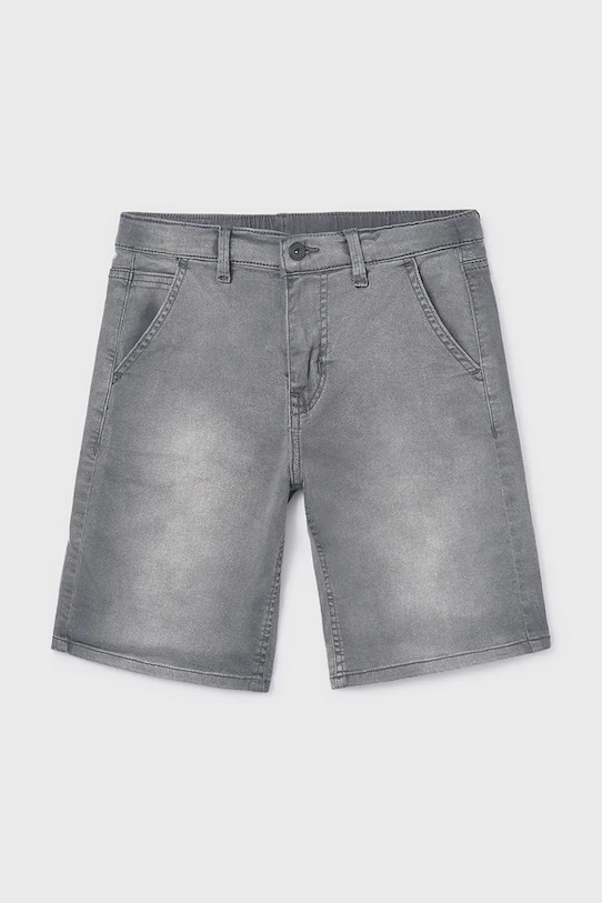 Mayoral szorty jeansowe dziecięce z elastanem szary 6220.7G.Junior.PPY2