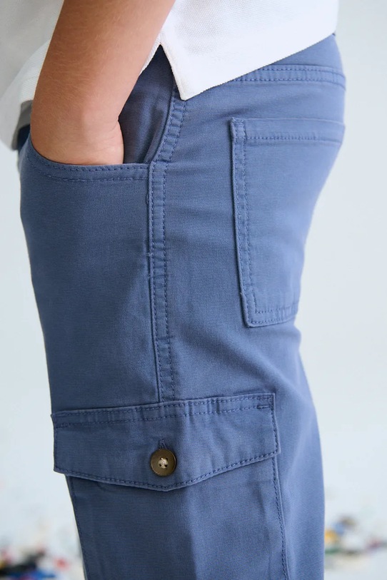 Mayoral pantaloni scurți copii 6221.7G.Junior.PPY2 bleumarin