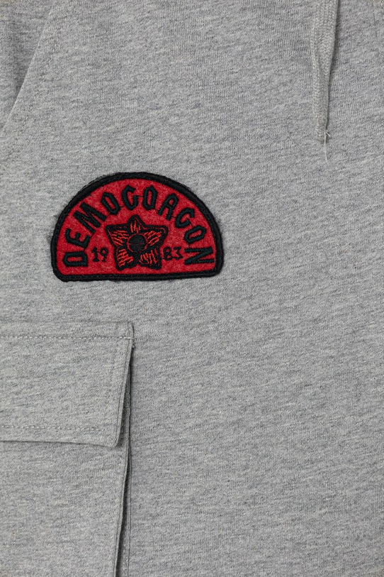 Chłopiec United Colors of Benetton szorty dresowe dziecięce bawełniane 39DJC903N.G.Seasonal szary