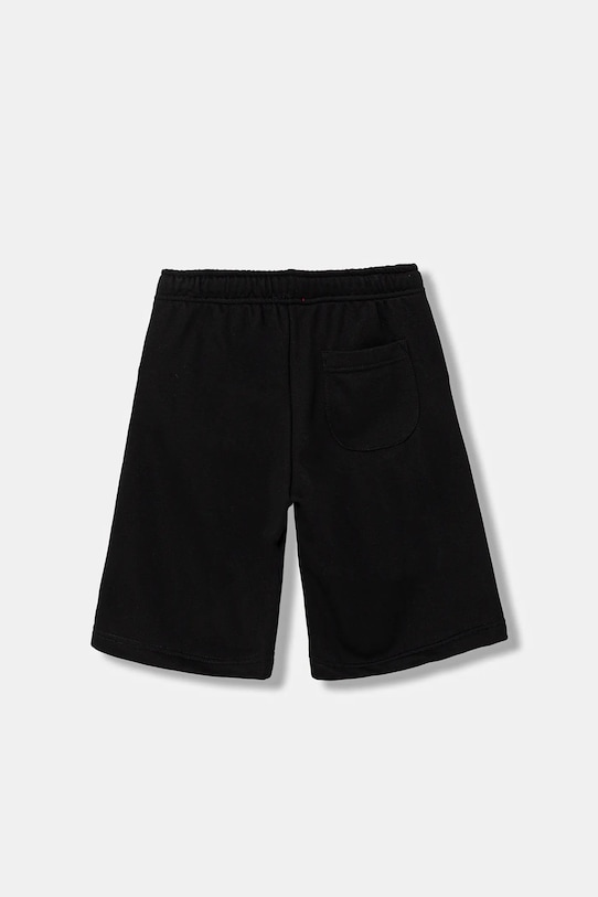 Diesel szorty z bawełną dziecięce PSVALE SHORT SHORTS J02683.KYAZ3 czarny SS26