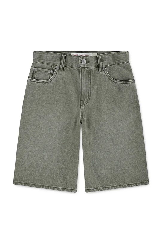 Levi's szorty jeansowe dziecięce SKATE SHORTS casual zielony 8EK286