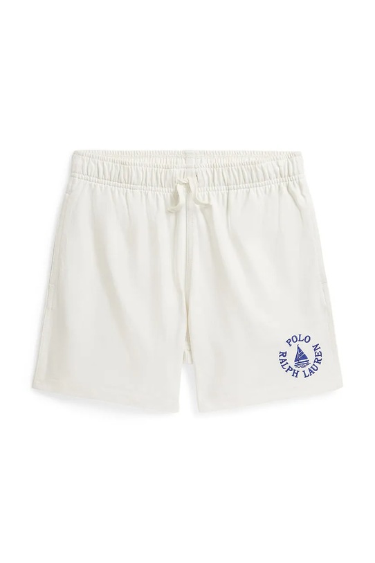 Polo Ralph Lauren szorty bawełniane dziecięce 323A12247003 biały SS26