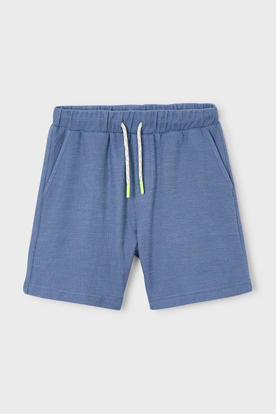 Παιδικό βαμβακερό σορτς Mayoral 6223.7H.Boston.PPY2 μπλε SS26