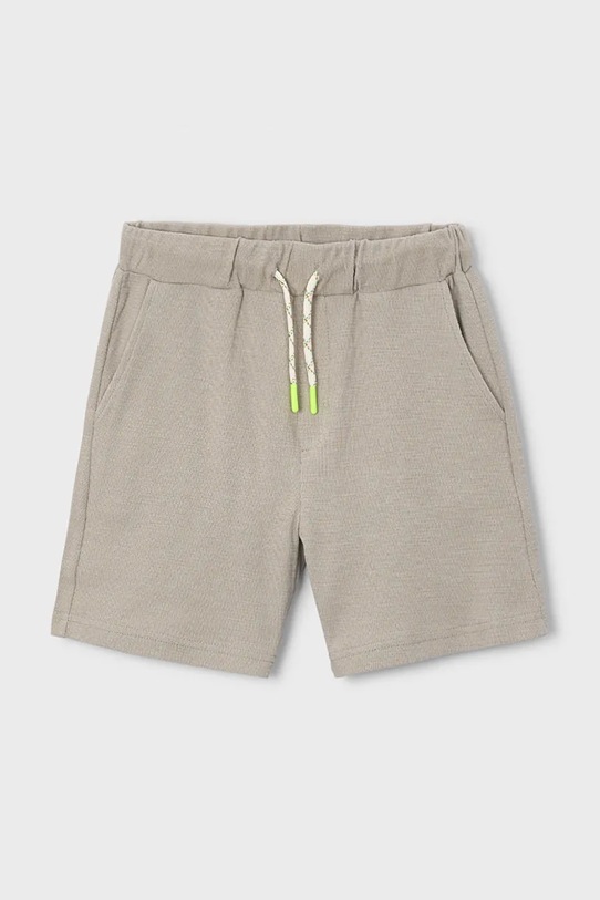 Mayoral szorty bawełniane dziecięce Boston by Mayoral bawełna zielony 6223.7H.Boston.PPY2
