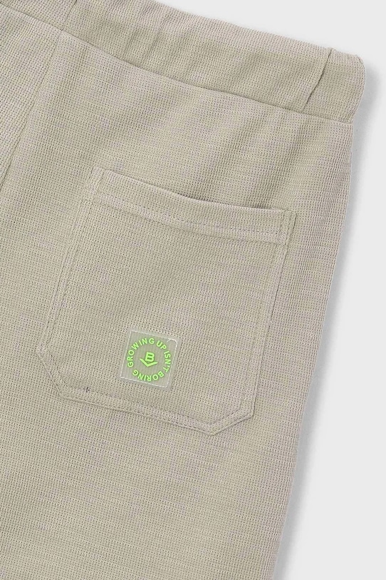 Chłopiec Mayoral szorty bawełniane dziecięce Boston by Mayoral 6223.7H.Boston.PPY2 zielony