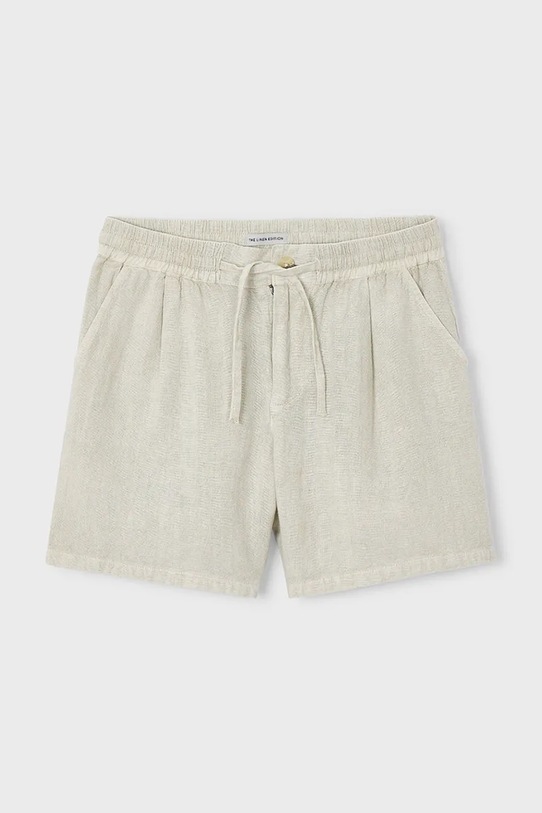 Mayoral szorty z dodatkiem lnu dziecięce Boston by Mayoral 6224.7H.Boston.PPY2 zielony SS26