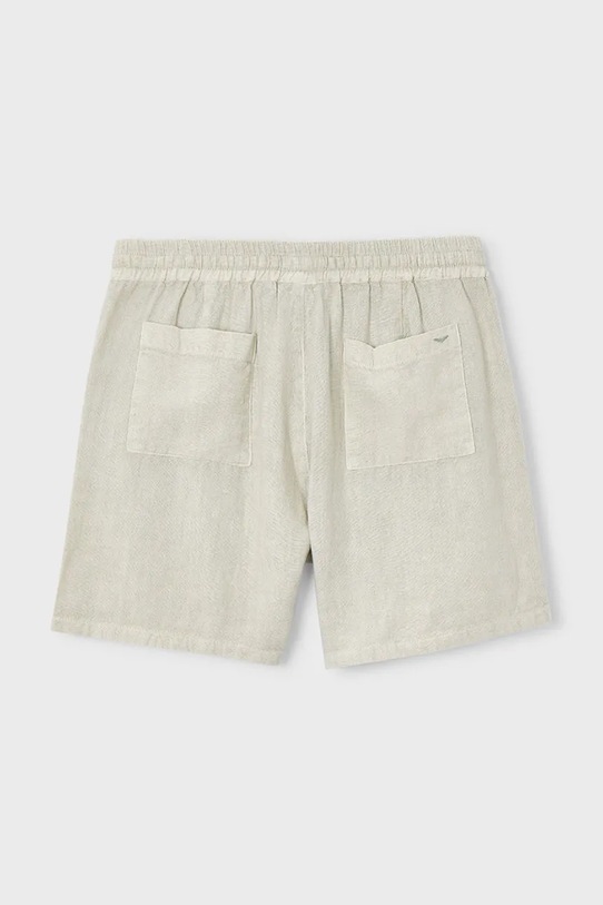 Chłopiec Mayoral szorty z dodatkiem lnu dziecięce Boston by Mayoral 6224.7H.Boston.PPY2 zielony