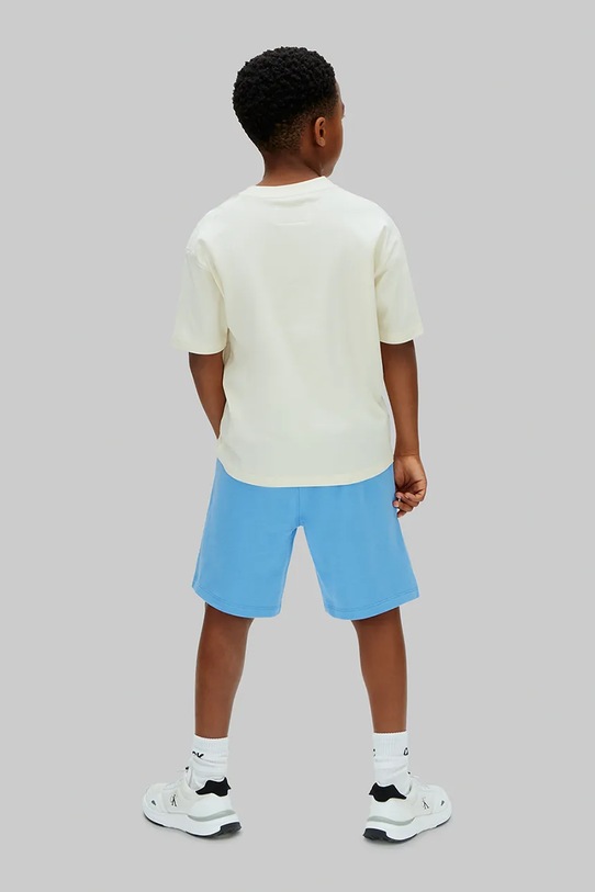Calvin Klein Jeans σορτς Παιδικά βαμβακερά μπλε LVCKSJC36B.128.176.PPY2
