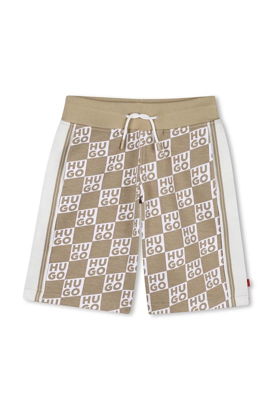 HUGO pantaloni scurți copii G00999.102.108 bej SS26