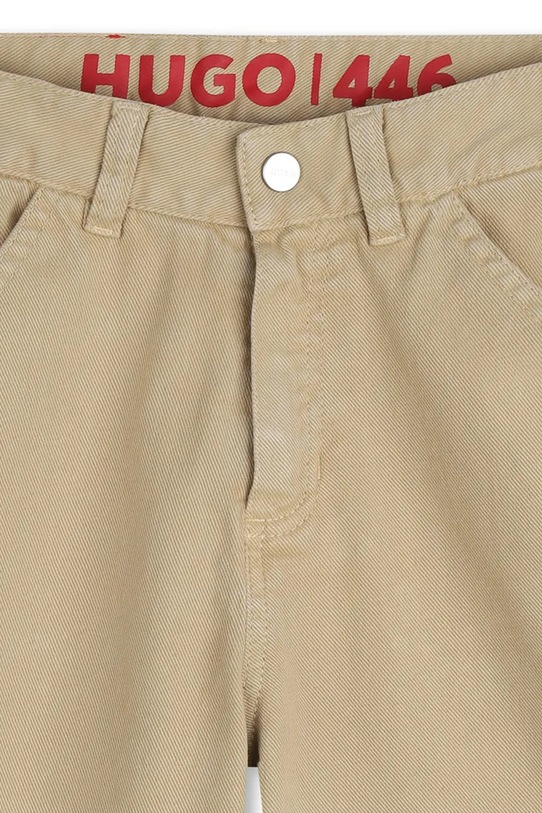 HUGO szorty dziecięce beżowy G00990.114.150