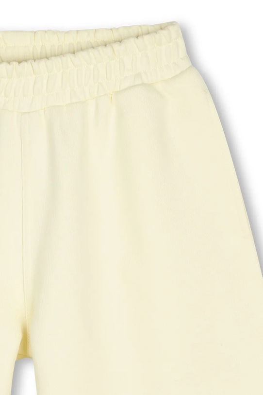 Παιδικό βαμβακερό σορτς Kenzo Kids κίτρινο K61649.86.108