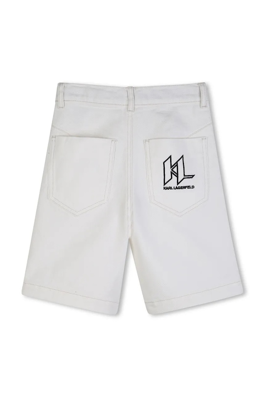 CHLAPEC Dětské bavlněné šortky Karl Lagerfeld Z31086.162.174 béžová