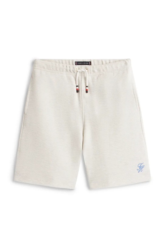 Tommy Hilfiger szorty dresowe dziecięce bawełniane KB0KB10241.128.176.PPY2 beżowy SS26
