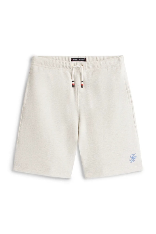 Tommy Hilfiger szorty dresowe dziecięce bawełniane KB0KB10241.128.176.PPY2 beżowy SS26