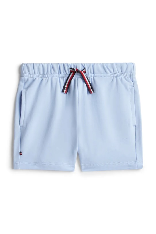 Tommy Hilfiger szorty dresowe dziecięce bawełniane z elastanem niebieski KN0KN02349.PPY2