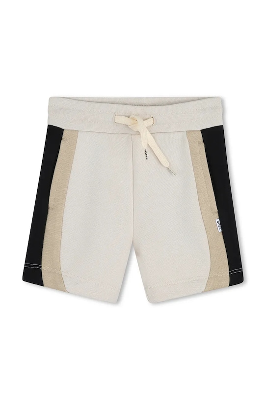 Kratke hlače za dojenčka BOSS Pletenina bež J52873.86.94