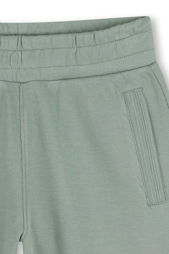 Dječje pamučne kratke hlače BOSS tirkizna J52930.162.174