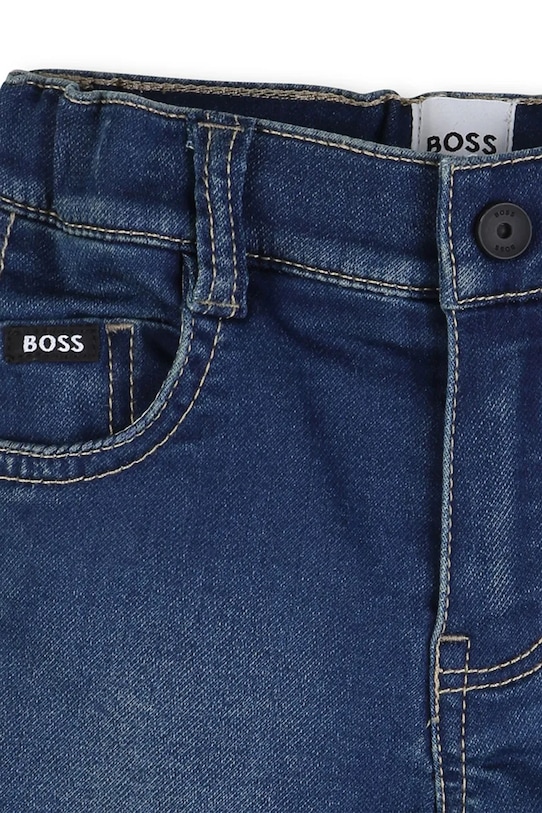 Αγορίστικα Παιδικό τζιν σορτσάκι BOSS J52872.86.94 μπλε