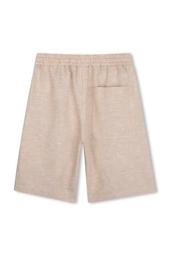 Αγορίστικα Σορτς με λινό για παιδιά BOSS J52924.162.174 μπεζ