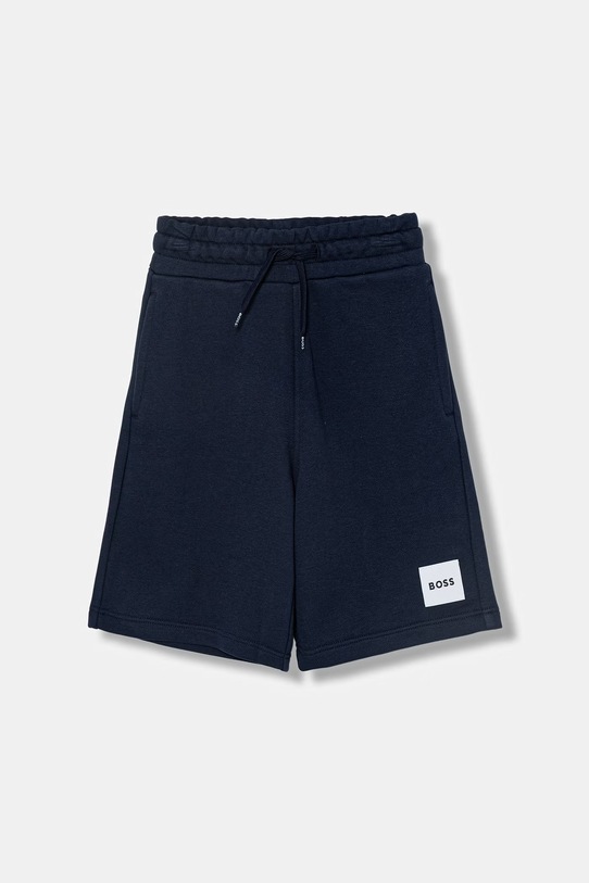 BOSS szorty dziecięce casual granatowy J52928.114.150
