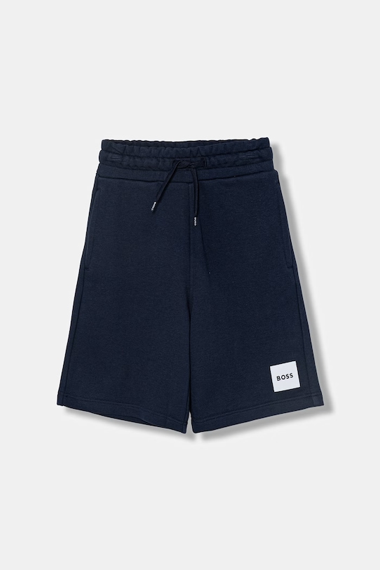 BOSS szorty dziecięce casual granatowy J52928.114.150