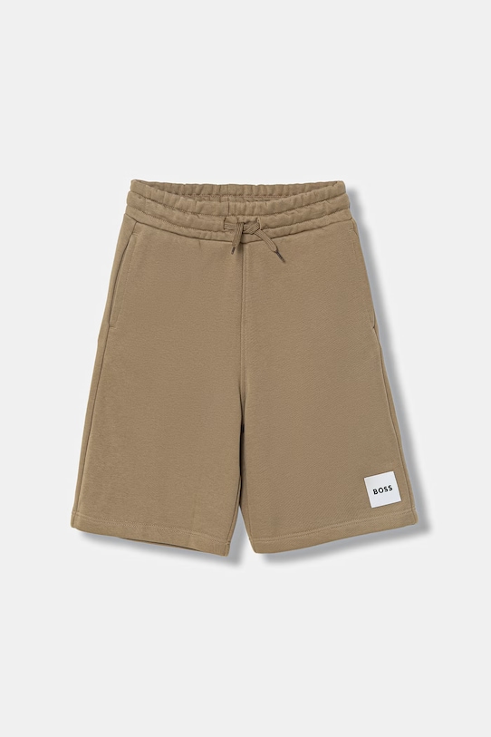 BOSS szorty dziecięce casual zielony J52928.114.150