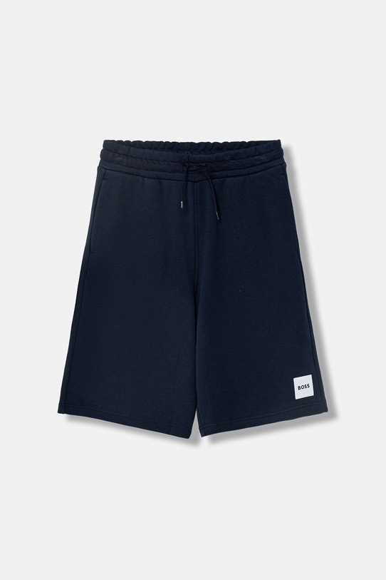 BOSS szorty dziecięce casual granatowy J52928.162.174