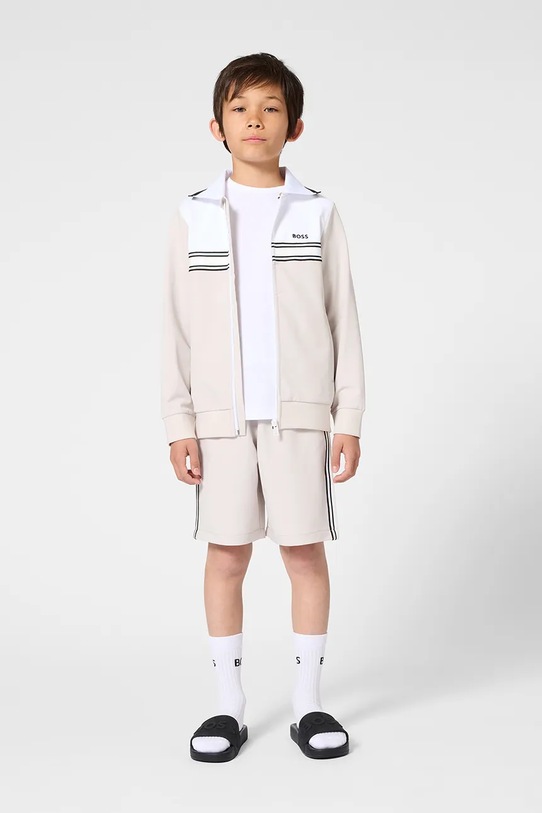 Παιδικό σορτς BOSS casual μπεζ J52935.114.150