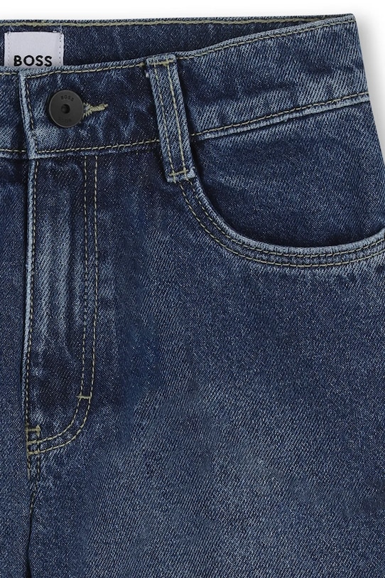 Dětské riflové kraťasy BOSS modrá J53086.102.108