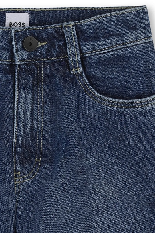 Dječje traper kratke hlače BOSS plava J53086.162.174